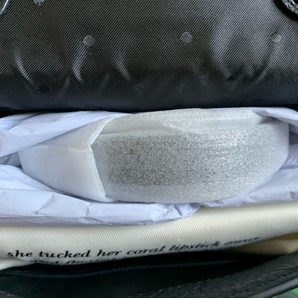 Murray street Kim Kate spade leather black satchel - Picture 7 of 8